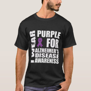 "Heimerheimer's Disease Awareness Lila Ribbon Sup" T-Shirt