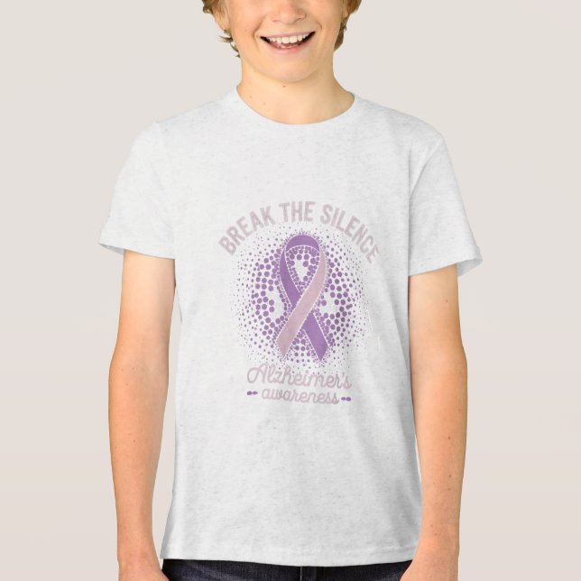 Heimers Awareness _10 Tri-Blend Shirt (Vorderseite)