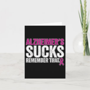 Heimers Awareness Montag Lila Ribbon Gift Karte