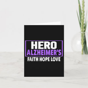Heimers Awareness Shirt - Heimers Awareness Hero T Karte