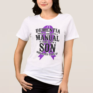 Heimers Dementia Awareness Support Vater Mama Son  Tri-Blend Shirt