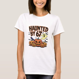 Heimgesucht 67 Meme Six Seven 6-7 Lustiger Interne T-Shirt