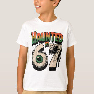 Heimgesucht 67 Meme Six Seven 6-7 Lustiger Interne T-Shirt
