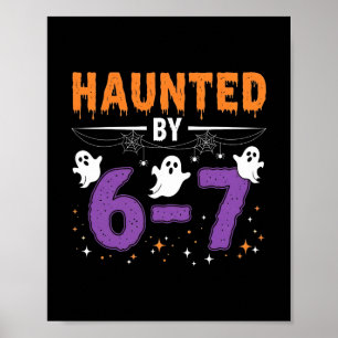 Heimgesucht 67 Nummer 67 Sechs Sieben Meme Poster