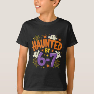 Heimgesuchte Sechs Sieben 6 7 Meme 67 Skeletthand T-Shirt