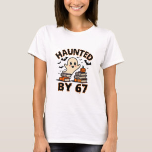 Heimgesuchter 67-Meme Six Seven 6-7 Lustiger Inter T-Shirt