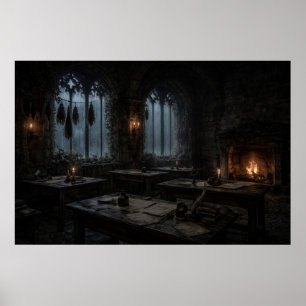 Heimgesuchtes Scriptorium Poster