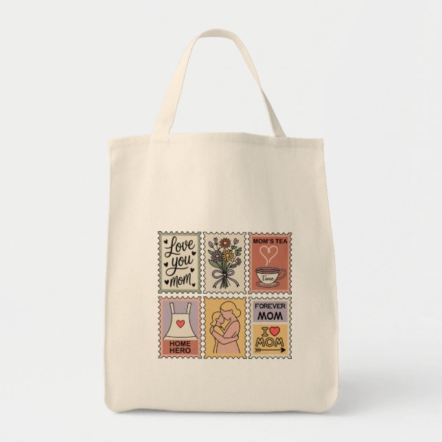 Heimheld Mama-Liebhaber Design Tragetasche (Vorne)