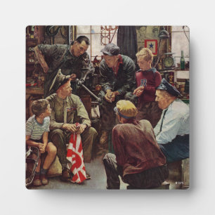 Heimische Marine Fotoplatte