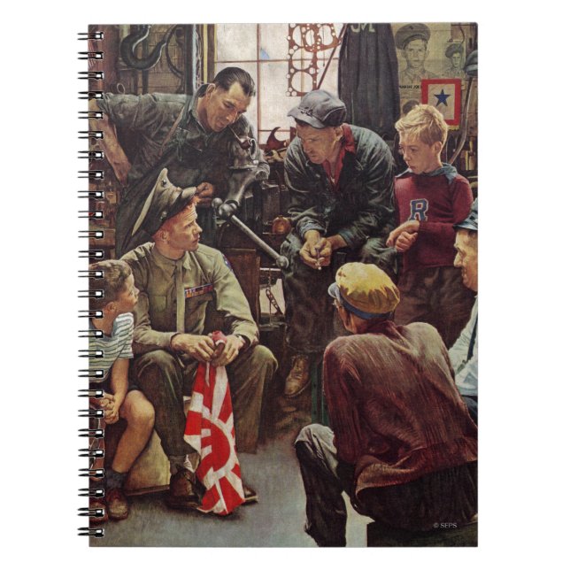 Heimische Marine Notizblock (Vorderseite)