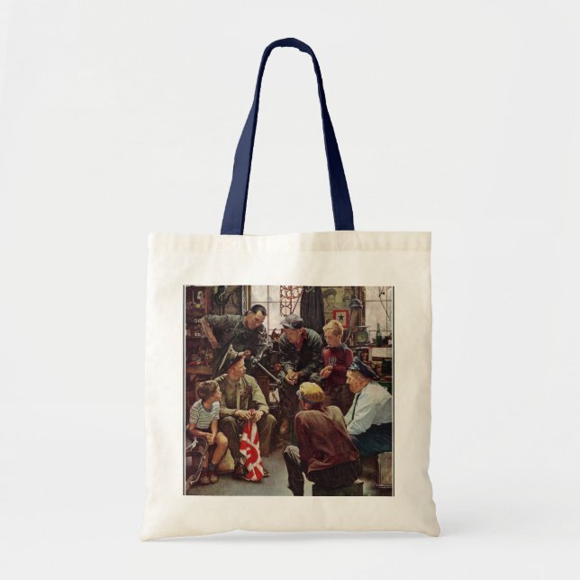 Heimische Marine Tragetasche (Vorne)