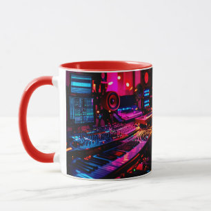 Heimisches Musikstudio Tasse