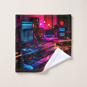 Heimisches Musikstudio Waschlappen