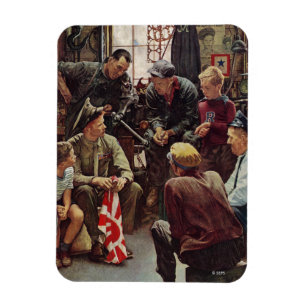 Heimkehr-Marinesoldat Magnet