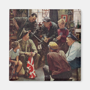 Heimkehr-Marinesoldat Magnet