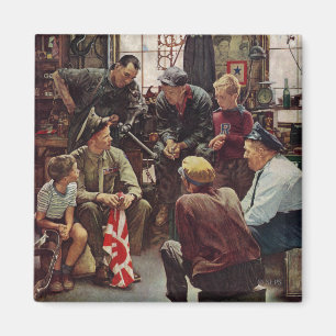 Heimkehr-Marinesoldat Magnet