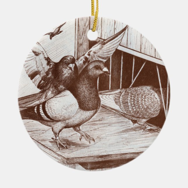 Heimkinder Keramikornament (Vorne)