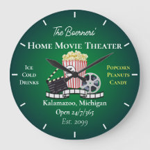 Heimkino-Popcorn-Klappe-Film-Rund