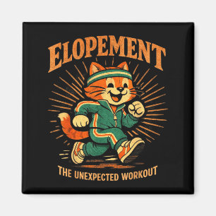 Heimliche Hochzeit Das Unerwartete Workout Lustige Magnet
