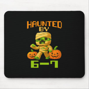 Heimliches Halloween-Skelett Heimgesucht Sechs Sie Mousepad