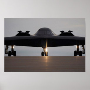 Heimlichkeits-Bomber-Flugzeuge des Geist-B-2 Poster