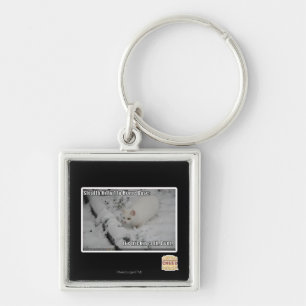 Heimlichkeits-Miezekatze 1 Schlüsselanhänger