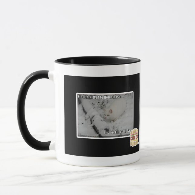 Heimlichkeits-Miezekatze 1 Tasse (Links)