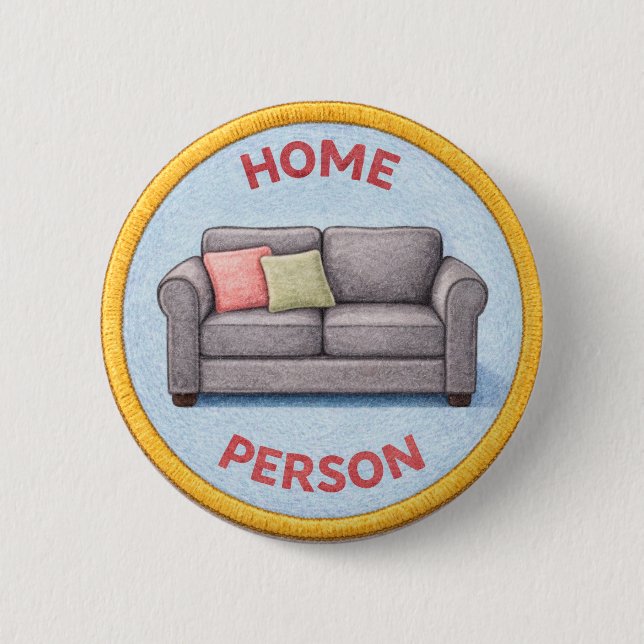 Heimperson Button (Vorderseite)