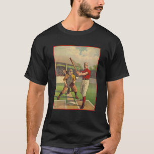 Heimschlag Schlagmann Langball Baseball Slugger Vi T-Shirt