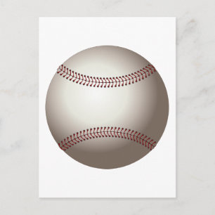Heimspiel Mannschaft Coach Sport Ball Spaß Basebal Postkarte