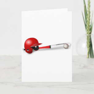 Heimspiel Mannschaft Trainer Sport Ball Spaß Baseb Karte