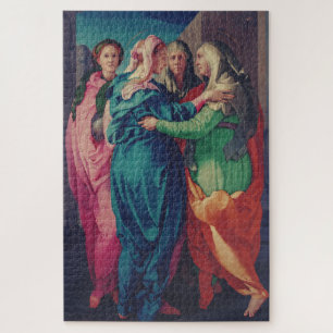 Heimsuchung der Jungfrau von Pontormo Puzzle