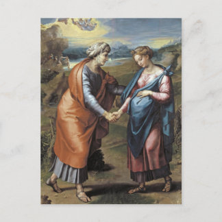 Heimsuchung von Raphael Postkarte