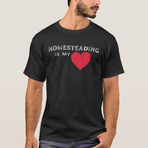 Heimvorlesung hat mein Herz Vintagen Lebensstil fü T-Shirt