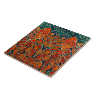 "Heimwärts" (Malerei) Fliese