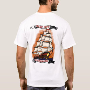 Heimwärts traditionelle Stil Kunst T-Shirt