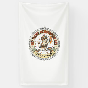 Heimwerker-Hausrenovierung Katze Heimwerker-Hausre Banner