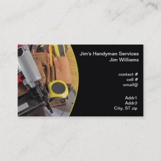 HeimwerkerWerkzeugkoffer Visitenkarte