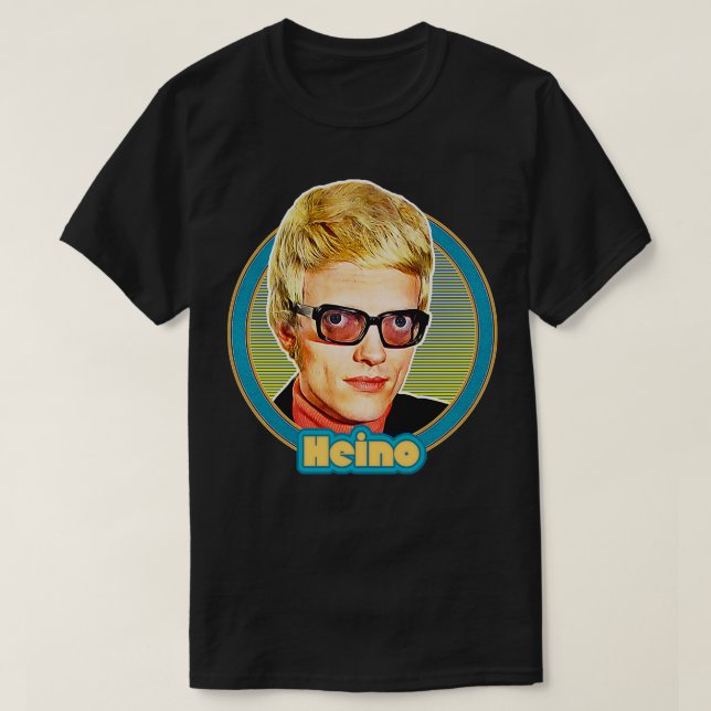 Heino Vintag Look Fan Design 1 T-Shirt (Design vorne)