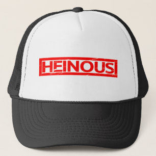 Heinous Briefmarke Truckerkappe