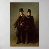 Heinrich Schliemann und seine Ehefrau