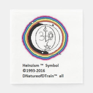 Heinzism Logo napkins Serviette