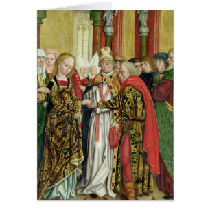 Heirat der Jungfrau, vom Hauben-Altar, 1499