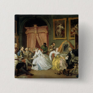 Heirat ein La Modus: IV, das Toilette, c.1743 (Öl Button