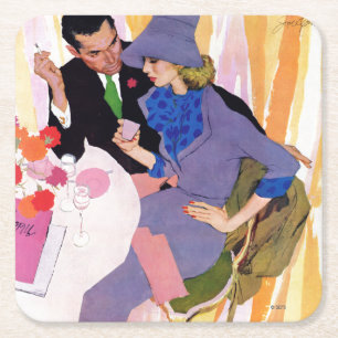 Heirat ist nicht für mich rechteckiger pappuntersetzer