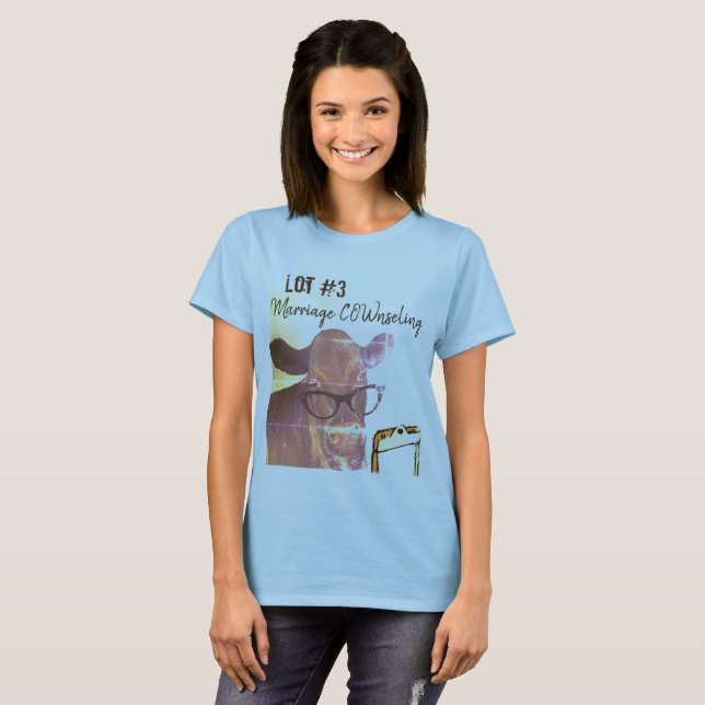 Heirat "nseling Kuh " T-Shirt (Vorne ganz)