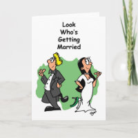 Heirat-Verlobungs-Mitteilung