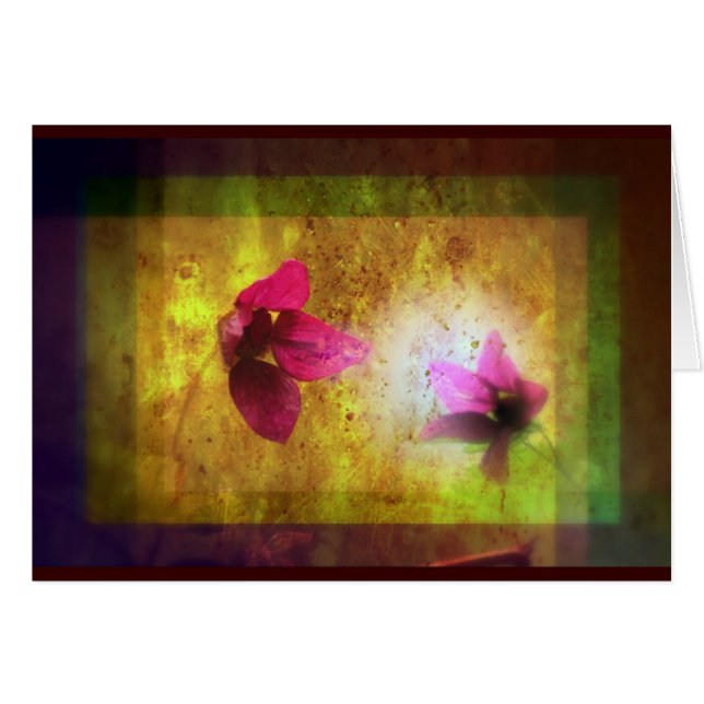 Heirat von Titania; Lachsbeeren-Blumenduo (Vorderseite (Horizontal))