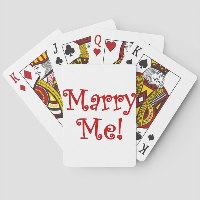 Heirate mich! spielkarten (Rückseite)