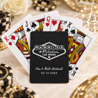 Heiraten im fantastischen Las Vegas Schwarz Weiß